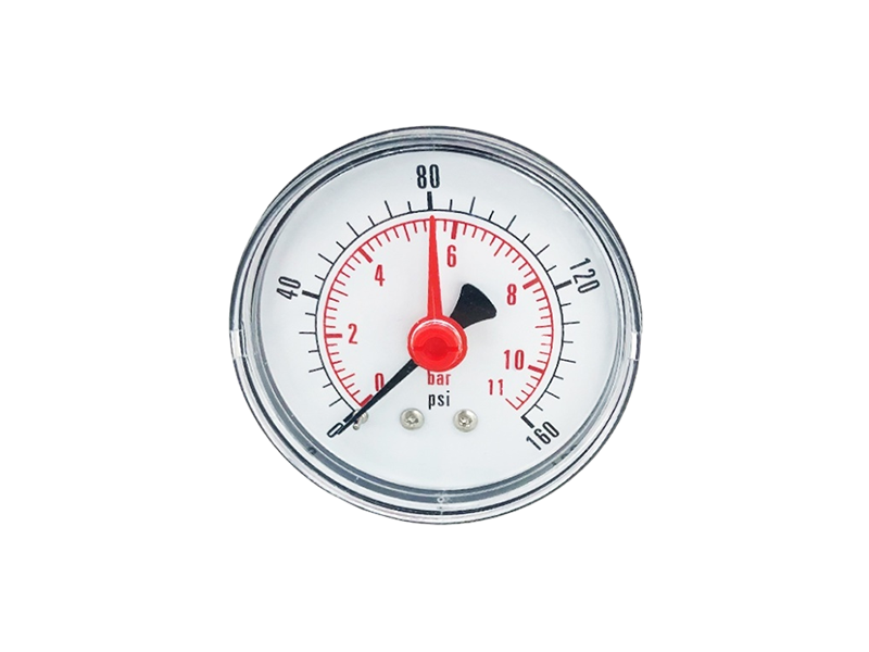 P50轴向普通压力表 0-11bar